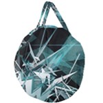 Design Art (design 23) Giant Round Zipper Tote