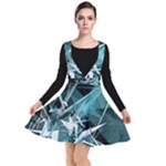 Design Art (design 23) Plunge Pinafore Dress