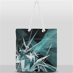Full Print Rope Handle Tote (Large) 