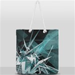 Design Art (design 23) Full Print Rope Handle Tote (Large)