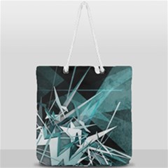 Full Print Rope Handle Tote (Large) 