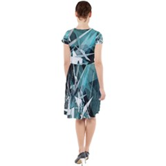 Cap Sleeve Midi Dress 
