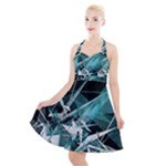 Design Art (design 23) Halter Party Swing Dress 