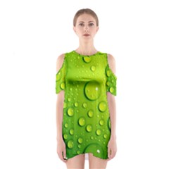 Shoulder Cutout One Piece Dress 