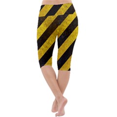 Lightweight Velour Cropped Yoga Leggings 