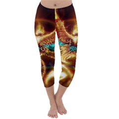 Capri Winter Leggings Front Capri Winter Leggings Front