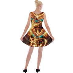 Velvet Skater Dress 