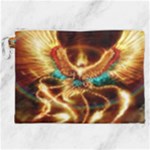 Fire Eagle Art Canvas Cosmetic Bag (XXL)