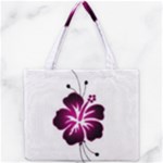 Pink Hawaiian Flower Mini Tote Bag