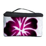 Pink Hawaiian Flower Cosmetic Storage Case