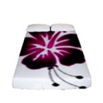 Pink Hawaiian Flower Fitted Sheet (Full/ Double Size)