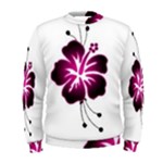 Pink Hawaiian Flower Men s Sweatshirt