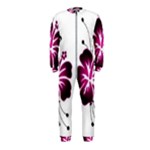Pink Hawaiian Flower OnePiece Jumpsuit (Kids)