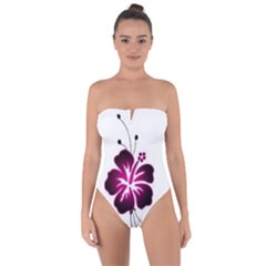 Tie Back One Piece Swimsuit 