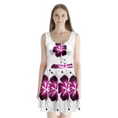 Split Back Mini Dress  