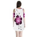 Shoulder Cutout Velvet One Piece 