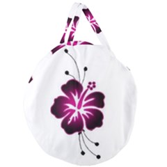 Giant Round Zipper Tote 