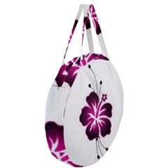 Giant Round Zipper Tote 