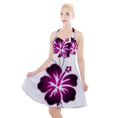 Halter Party Swing Dress  
