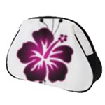 Pink Hawaiian Flower Full Print Accessory Pouch (Small)