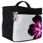 Pink Hawaiian Flower Make Up Travel Bag (Big)