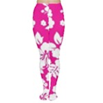 Pink Hawaiian Flowers Tights