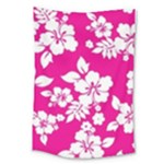Pink Hawaiian Flowers Large Tapestry
