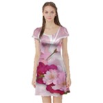 Design Art (design 19) Short Sleeve Skater Dress