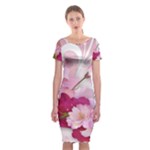 Design Art (design 19) Classic Short Sleeve Midi Dress