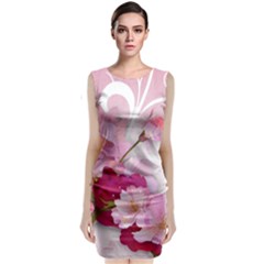 Sleeveless Velvet Midi Dress 
