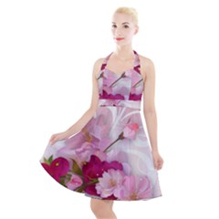 Halter Party Swing Dress  