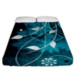 Design Art (design 15) Fitted Sheet (Queen Size)