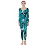 Design Art (design 15) Long Sleeve Catsuit