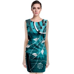 Sleeveless Velvet Midi Dress 