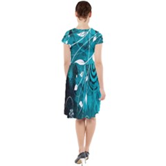 Cap Sleeve Midi Dress 
