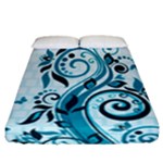 Design Art (design 13) Fitted Sheet (California King Size)
