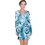 Design Art (design 13) Long Sleeve Nightdress