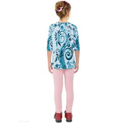 Kids  Quarter Sleeve Raglan T-Shirt 
