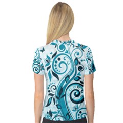 V-Neck Sport Mesh T-Shirt 