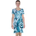 Design Art (design 13) Short Sleeve Nightdress