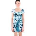 Design Art (design 13) Short Sleeve Bodycon Dress