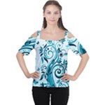 Design Art (design 13) Cutout Shoulder Tee