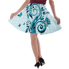 A-line Skater Skirt 
