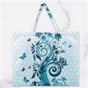 Zipper Large Tote Bag 
