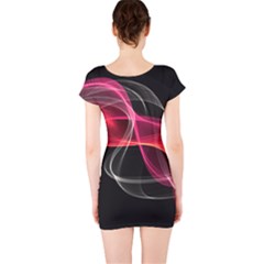 Short Sleeve Bodycon Dress Back Short Sleeve Bodycon Dress Back