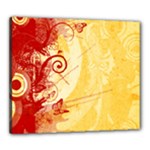 Design Art (design 6) Canvas 24  x 20  (Stretched)