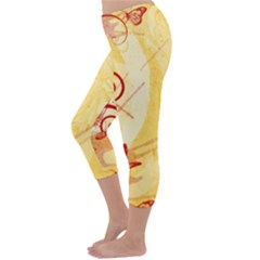 Capri Winter Leggings Back Capri Winter Leggings Back