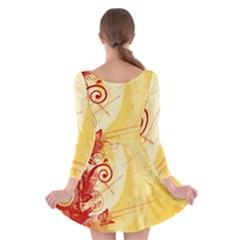 Long Sleeve Skater Dress 