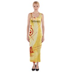 Fitted Maxi Dress 