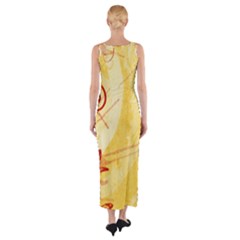 Fitted Maxi Dress 